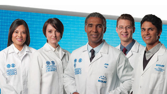 Group of Ecolab Institutional associates
