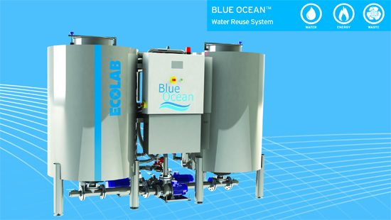 Blue Ocean图片 Ecolab’s Blue Ocean Laundry Water Filtration System