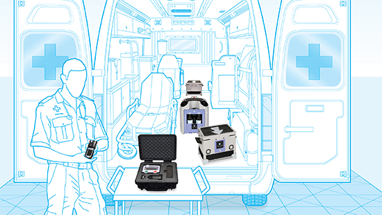 Ecolab Bioquell BQ-EMS Illustration with real components