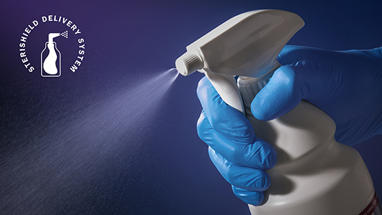 Sterile Isopropyl Alcohol Spraying in a Cleanroom