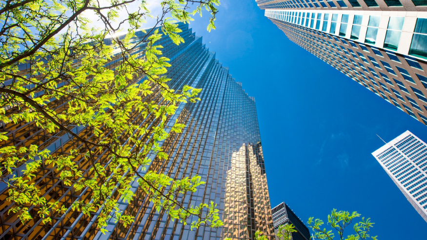 Corporate buildings
