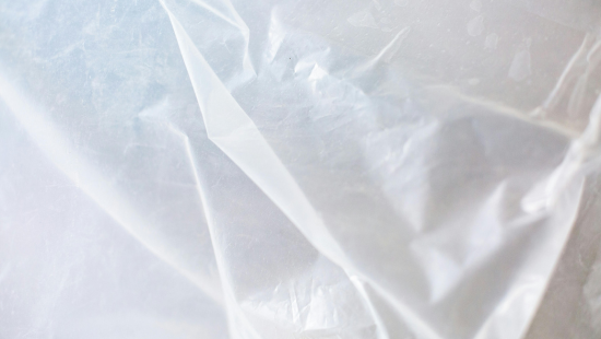Plastic film material.