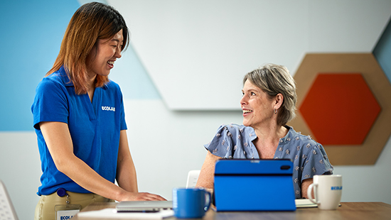Ecolab technology expert and Ecolab associate