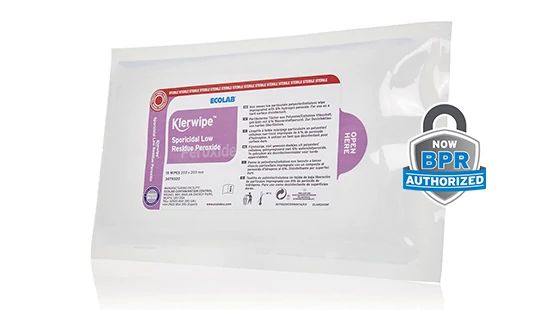 Klerwipe™ 过氧化氢预湿抹布