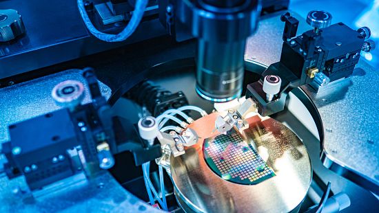 Semiconductor circuit board production using high-precision tool