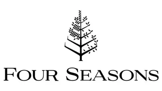 Four Seasons logo featuring a stylized tree above the Four Seasons wordmark.